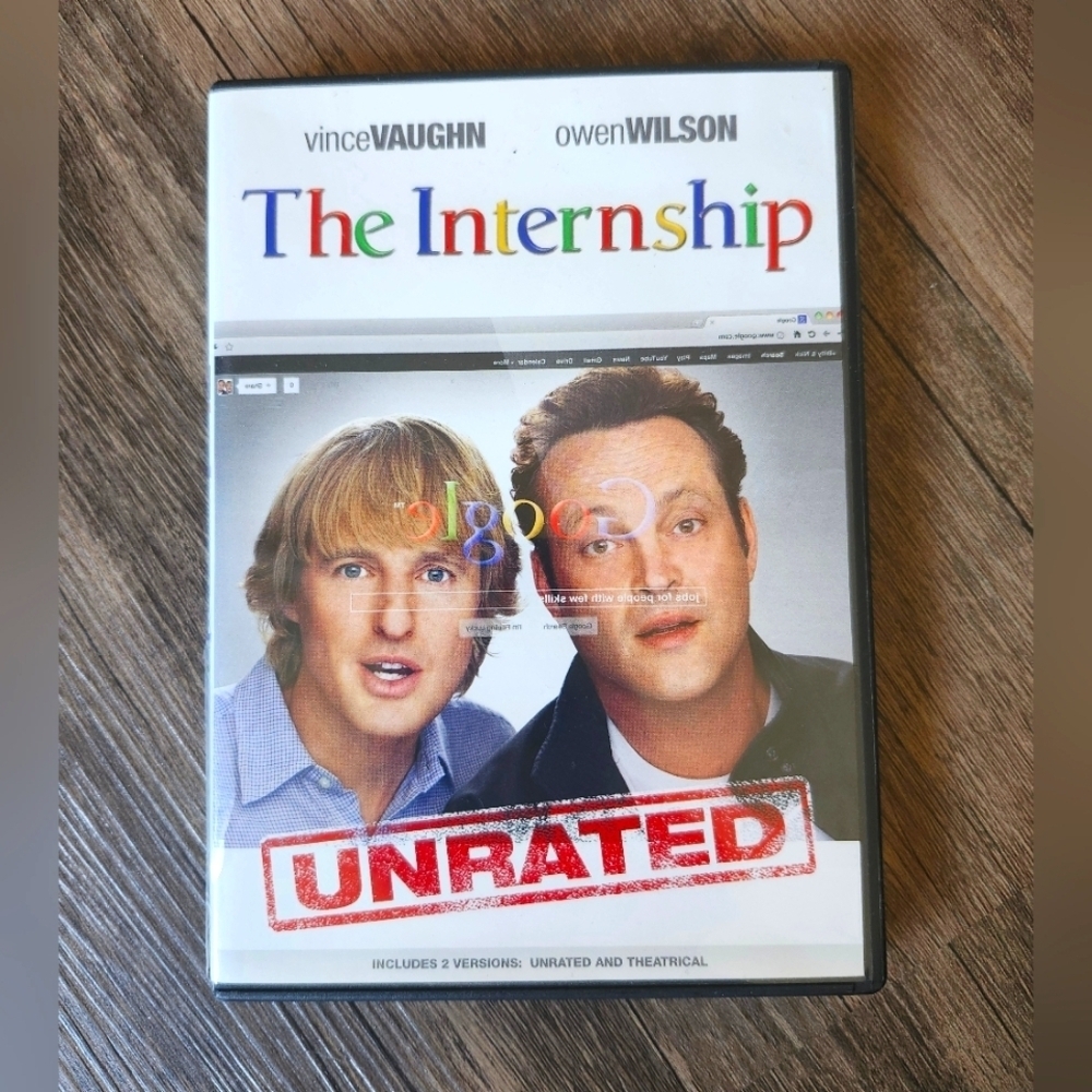 The Internship Unrated DVD Movie